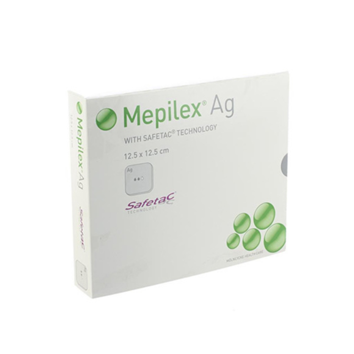 Mepilex Ag tvarstis 12,5 x 12,5 cm, N5