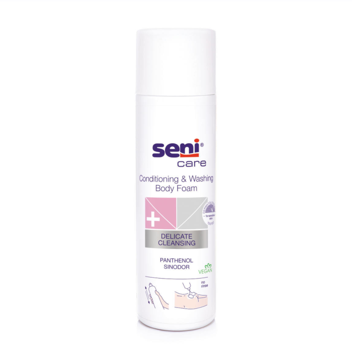 SENI CARE valomosios kūno putos 500 ml