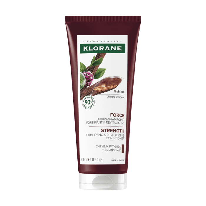 KLORANE kondicionierius slenkantiems plaukams su chininu ir vitaminu B Quinine 200 ml