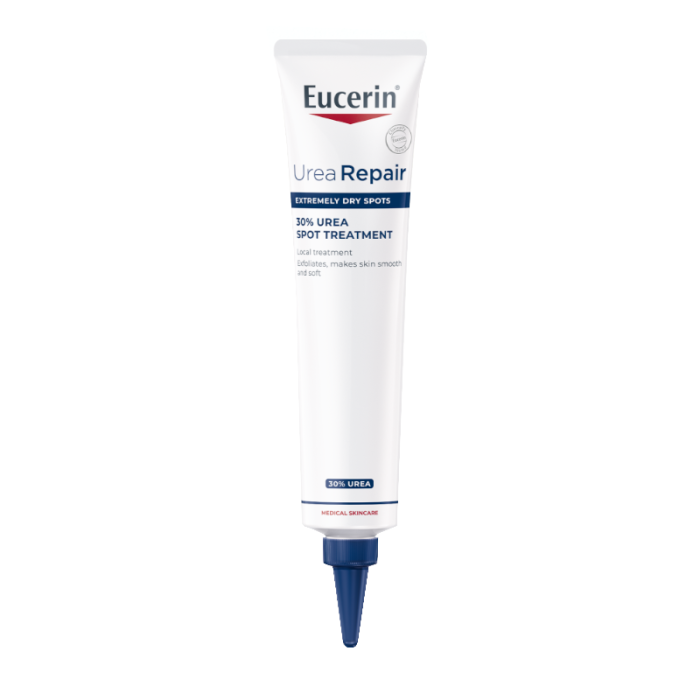 EUCERIN UreaRepair 30 % Urea kremas lokalizuotoms sausos odos sritims, 75 ml