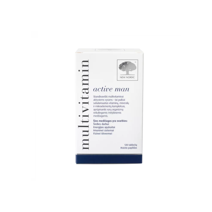 MULTIVITAMIN multivitaminai vyrams ACTIVE MAN N120