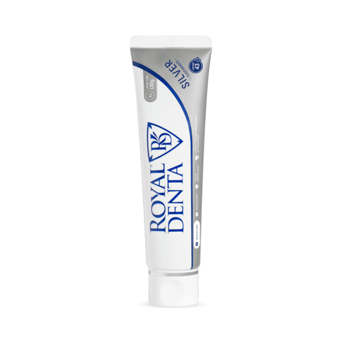 Royal Denta dantų pasta su sidabru Silver 130 g