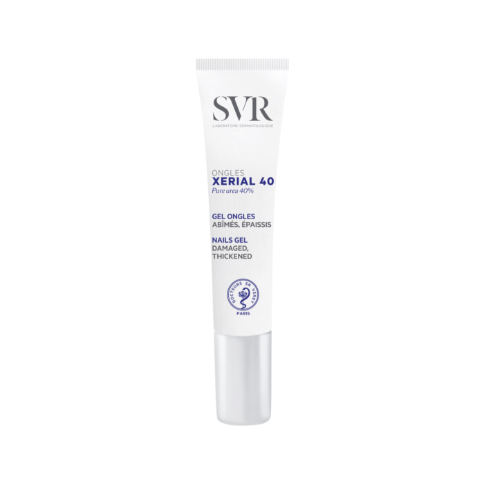 SVR XERIAL 40 ONGLES gelis su 40% šlapalo pažeistiems nagams, 10 ml