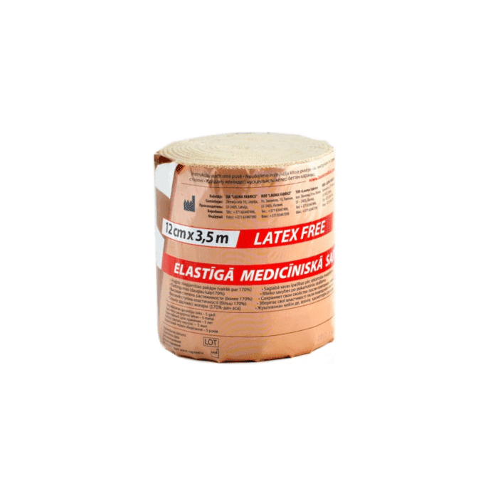 LAUMA elastinis tvarstis 12 cm x 3,5 m, N1