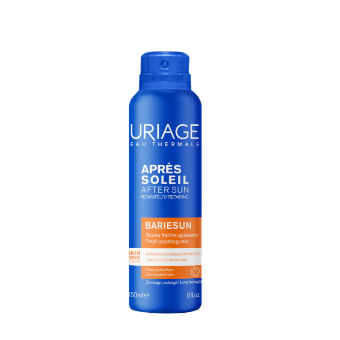 Uriage Bariesun gaivus purškalas po saulės, 150 ml