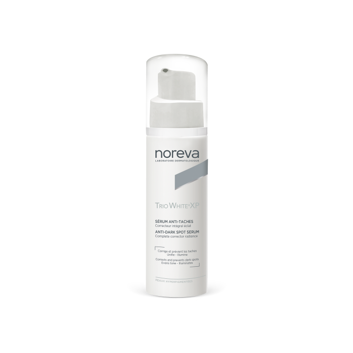 NOREVA pigmentines dėmes šalinantis serumas TRIO WHITE XP, 30 ml