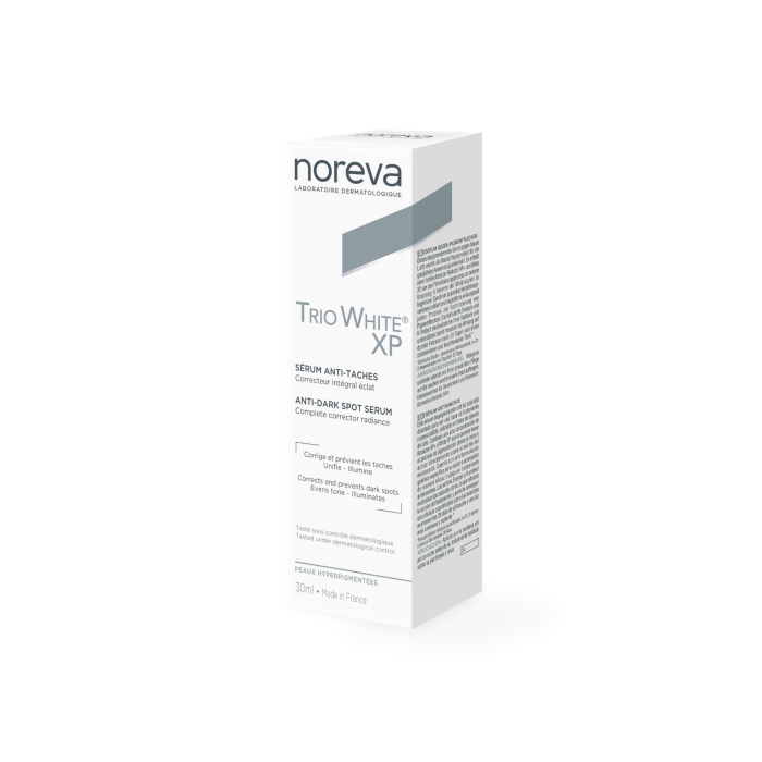 NOREVA pigmentines dėmes šalinantis serumas TRIO WHITE XP, 30 ml