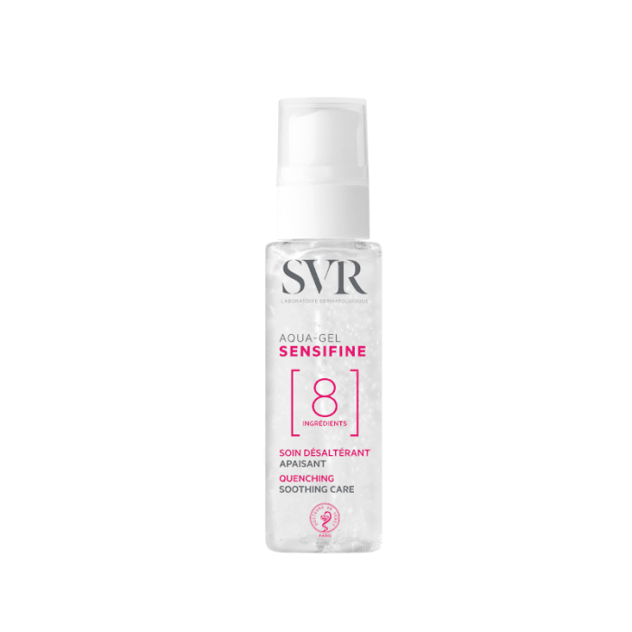 SVR SENSIFINE AQUA GEL drėkinantis gelis jautriai odai, 40 ml
