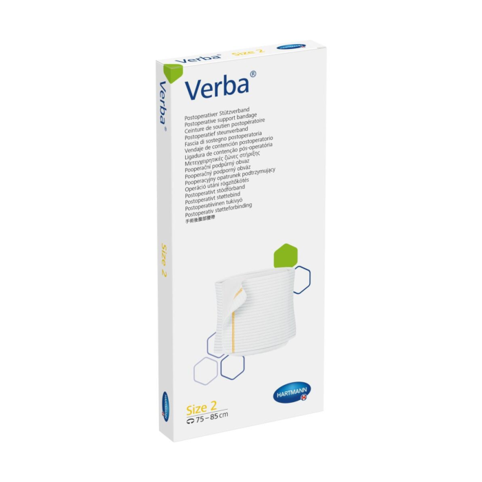 VERBA pooperacinis palaikomasis diržas, dydis 2 (apimtis 75-85 cm)