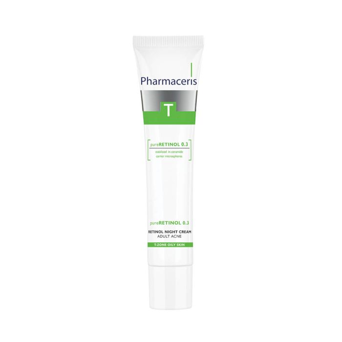 PHARMACERIS T, PURE RETHINOL naktinis kremas, 40ml
