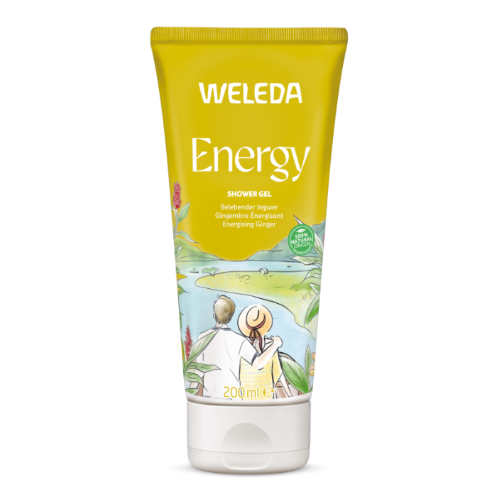 WELEDA Energy prausiklis, 200 ml