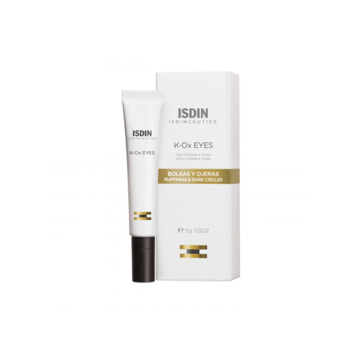 ISDIN paburkimus ir patamsėjimus apie akis mažinantis kremas su vitamino K oksidu K-OX, 15 ml