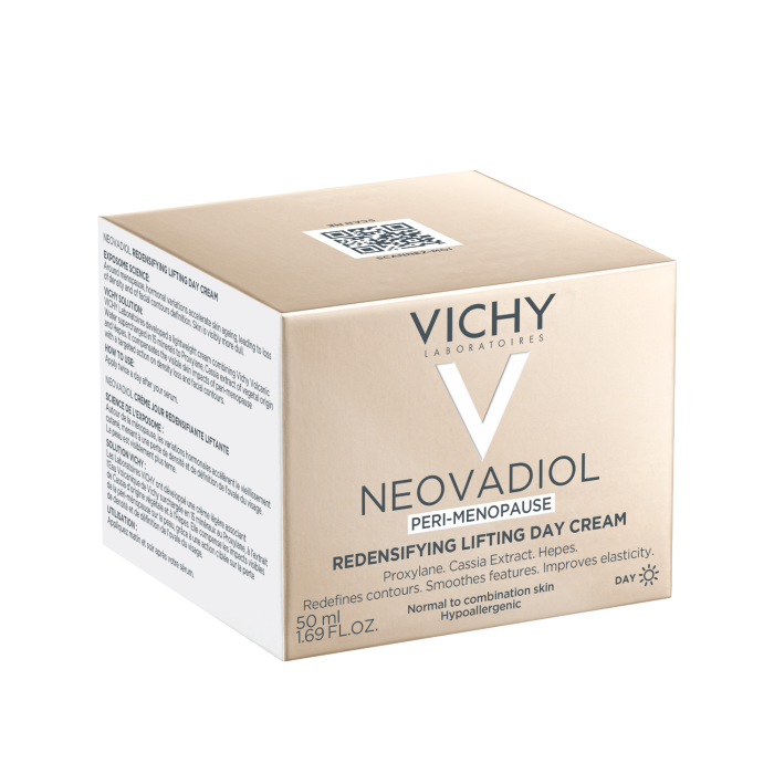 VICHY NEOVADIOL atnaujinamasis stangrinamasis dieninis kremas normaliai ir mišriai odai PERI-MENOPAUSE 50 ml