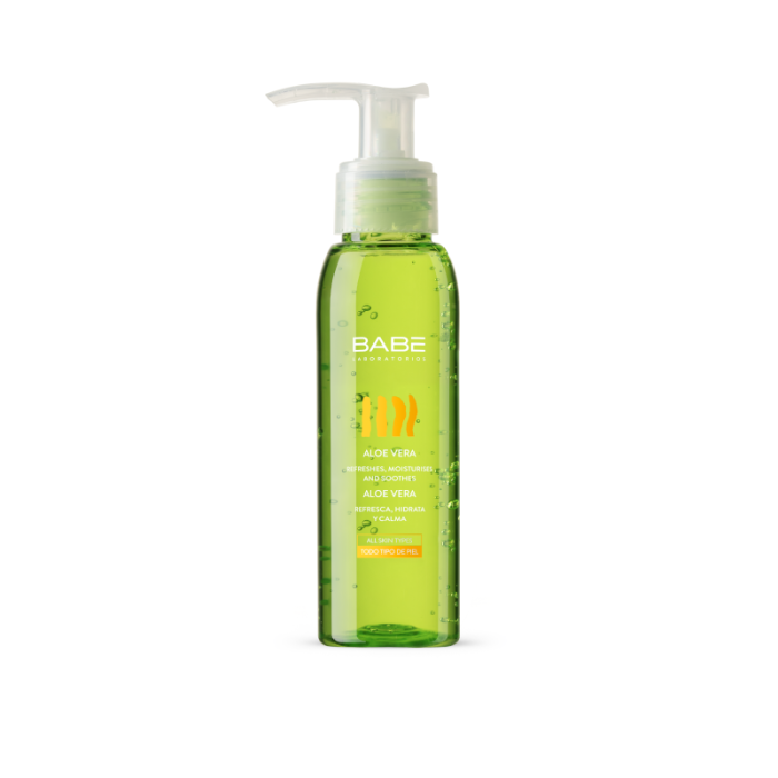 BABĒ drėkinamasis atkuriamasis alavijo gelis BODY 90 ml