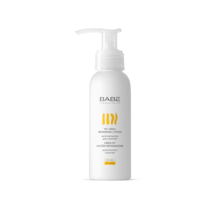 BABĒ atkuriamasis kūno losjonas BODY sausai odai su 10% šlapalo, 100 ml