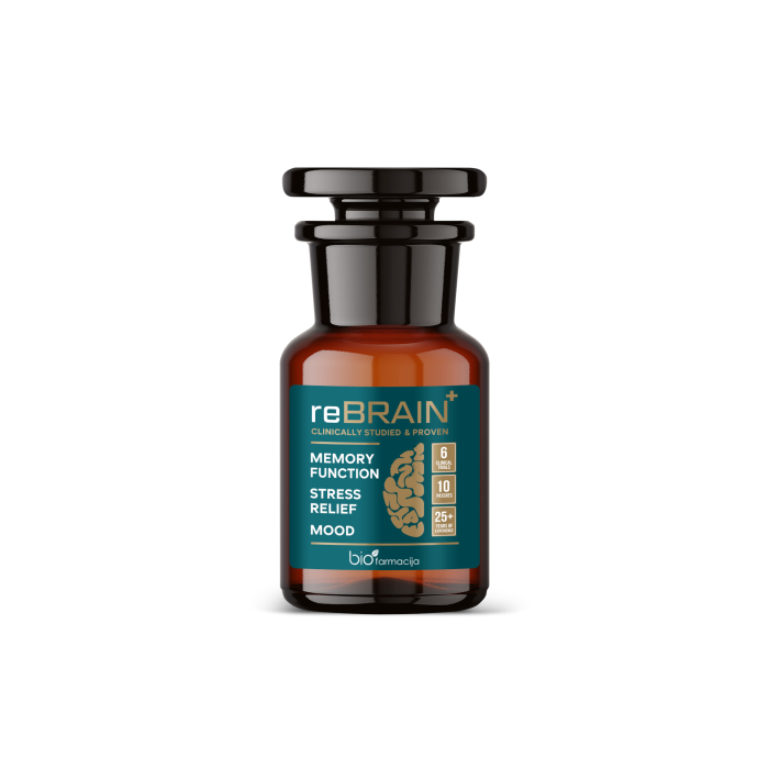 reBRAIN+ 200 mg/200 mg/780 mg kapsulės N60