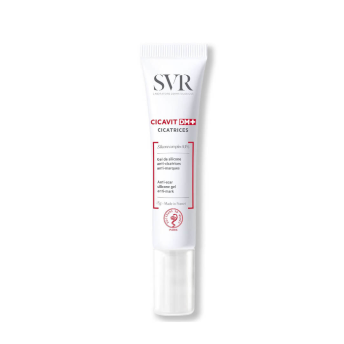 SVR CICAVIT DM+ CICATRICES medicinos priemonė gelis nuo randų, 15 g