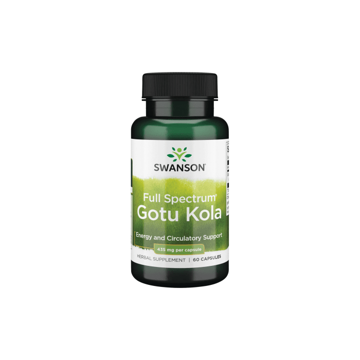 SWANSON Gotu Kola kapsulės, N60