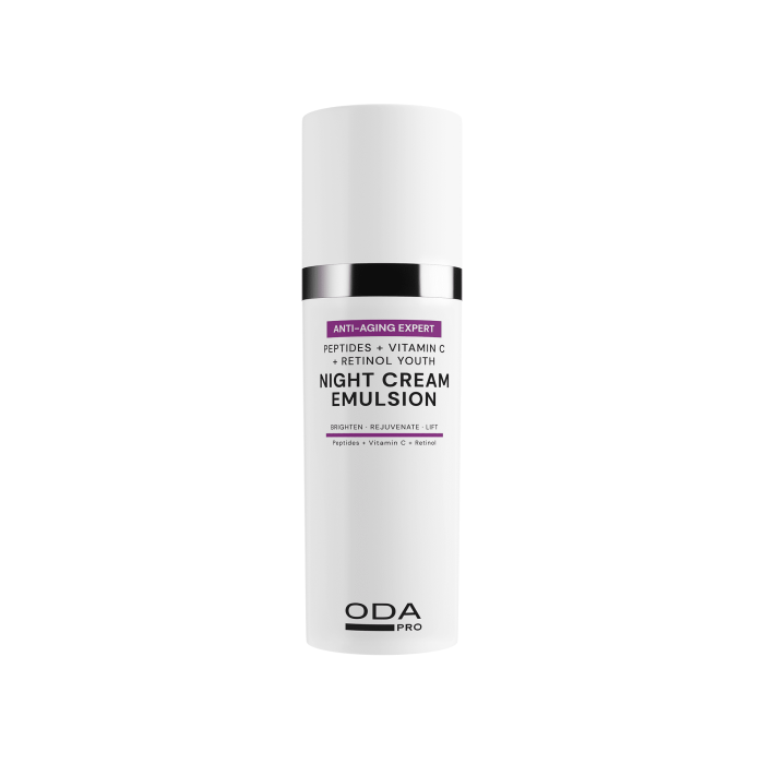 ODA PRO peptidų emulsija su retinoliu ir vitaminu C 50 ml