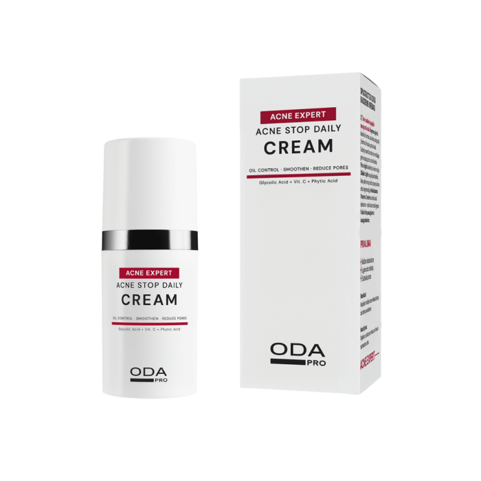 ODA PRO Spuoguotos odos kasdienis kremas 30 ml