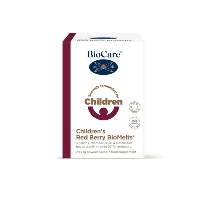 BIOCARE gerųjų bakterijų ir vitamino D milteliai, N28x1 g