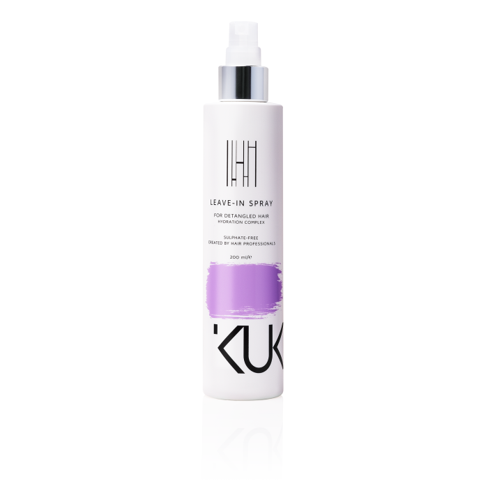 KUKLA drėkinamasis purškiklis nepaklusniems plaukams, 200 ml