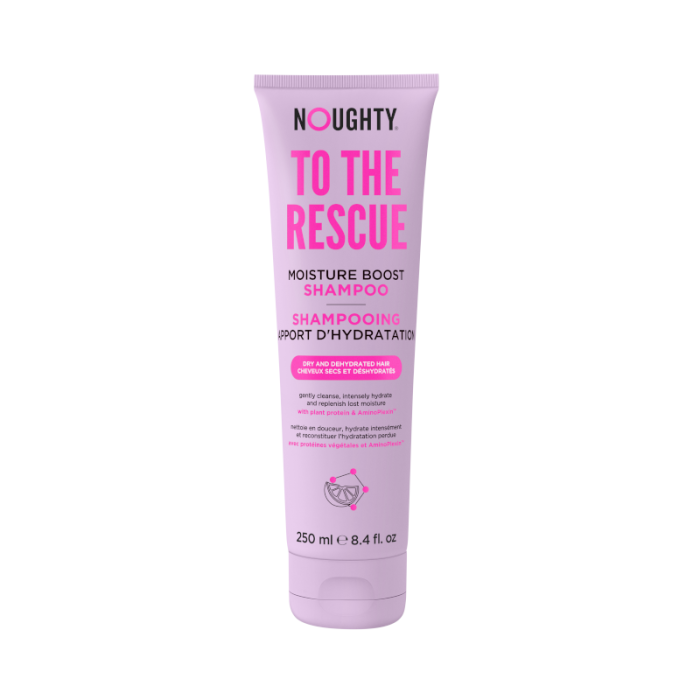 NOUGHTY To The Rescue drėkinamasis šampūnas sausiems ir drėgmės stokojantiems plaukams, 250 ml