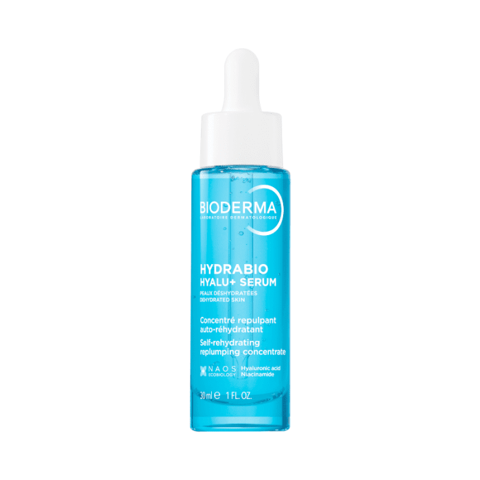 BIODERMA Intensyviai drėkinantis, atkuriamasis koncentruotas serumas dehidratuotai odai HYDRABIO HYALU+ SERUM, 30 ml