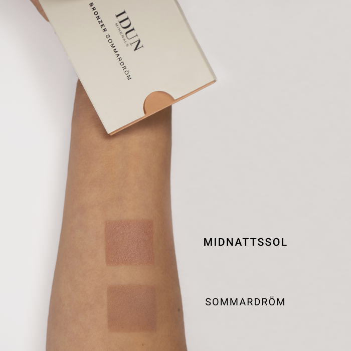 IDUN Minerals bronzinanti pudra suteikianti spindesio Midnattssol Nr. 1622, 5 g