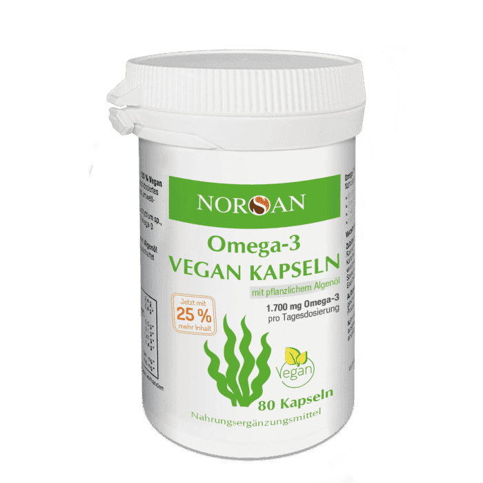 NORSAN OMEGA-3 VEGAN kapsulės, N80