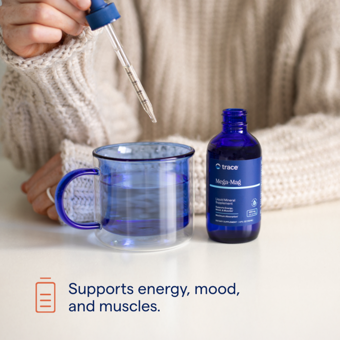 Trace Minerals Mega magnis 360 mg, 118 ml