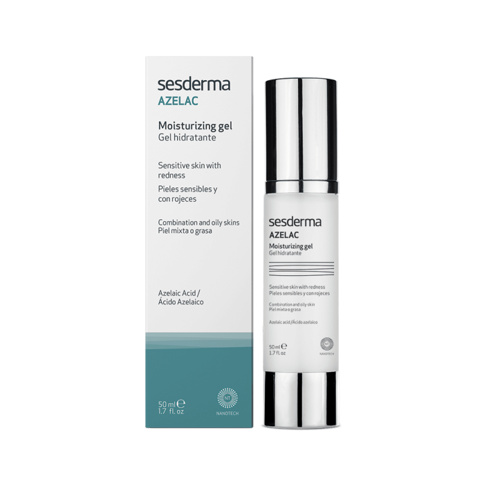 SESDERMA AZELAC drėkinamasis gelis, 50 ml
