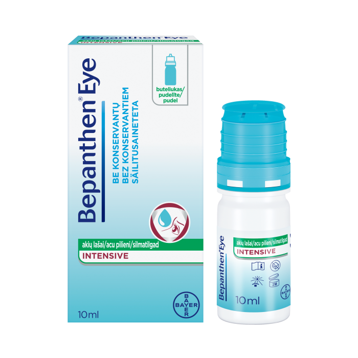 BEPANTHEN Eye Intensive akių lašai 10 ml