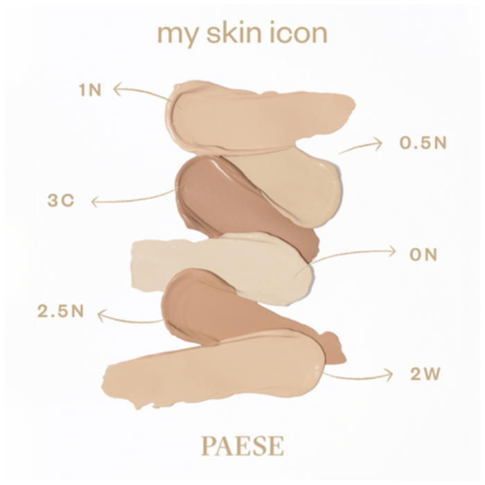 PAESE My Skin Icon matinį atspalvį suteikiantis makiažo pagrindas 2W, 33 ml