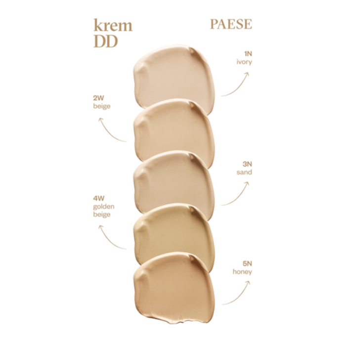 PAESE DD kremas SPF30, priežiūros kremas su spalva, 1N, 30 ml.