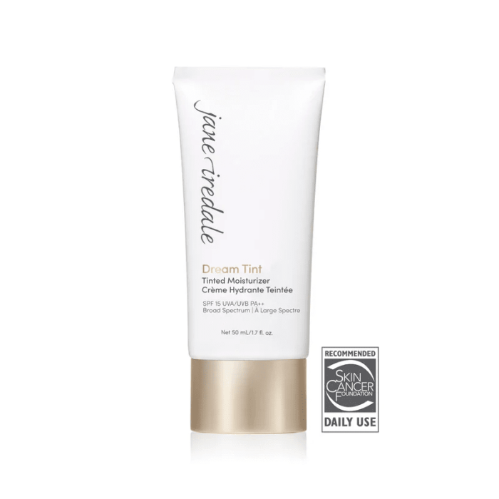 JANE IREDALE Dream Tint Tinted Švelniai tonuojantis drėkiklis Light, 50ml