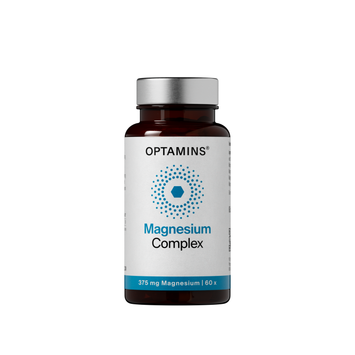 OPTAMINS Magnio kompleksas, 375 mg, N60