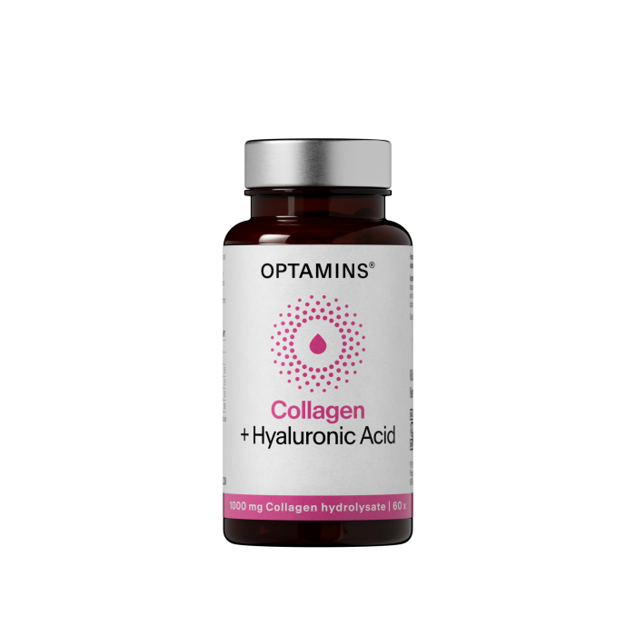 OPTAMINS KOLAGENAS 1000MG + HYALURONIC ACID, N60