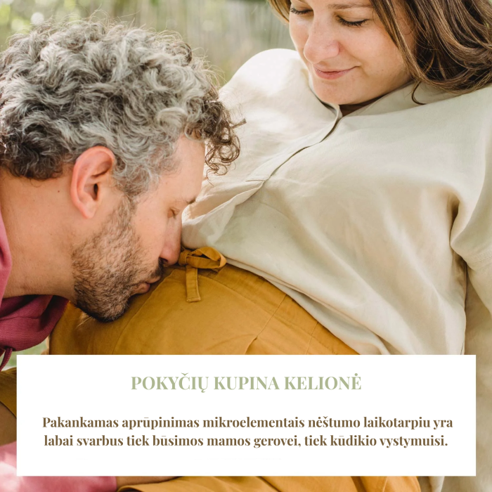 NATURTREU Maisto papildas nėščioms, 90 kapsulių