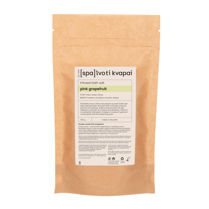 SPALVOTI KVAPAI Druska voniai Pink Grapefruit 400 g