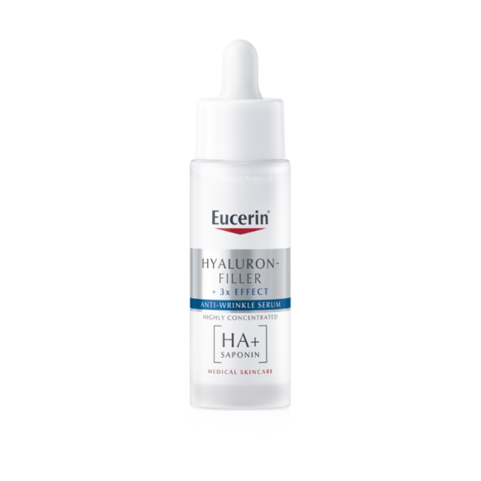 EUCERIN Hyaluron-Filler +3x Effect stangrinamasis veido serumas, 30 ml