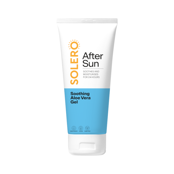 SOLERO After Sun Aloe Vera raminantis alavijų gelis, 200 ml