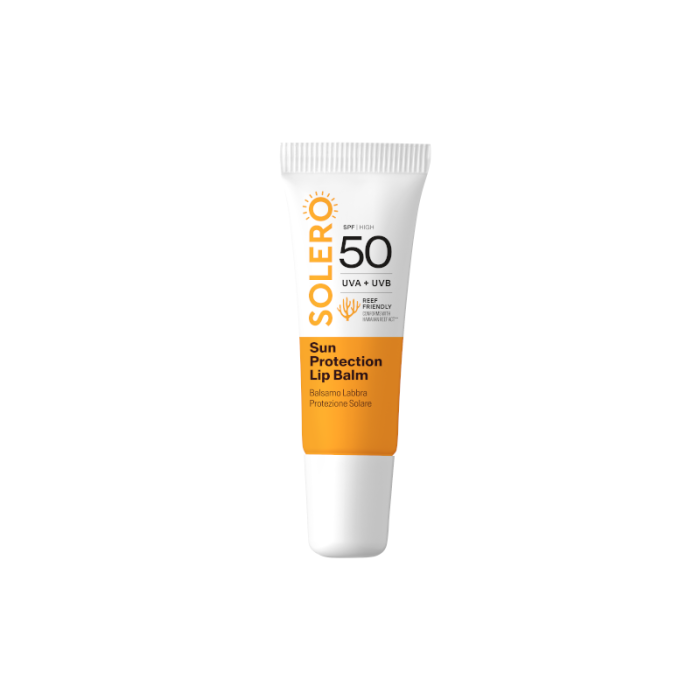 SOLERO Sun Protection Lip Balm SPF50 nuo saulės poveikio saugantis lūpų balzamas, 10 ml