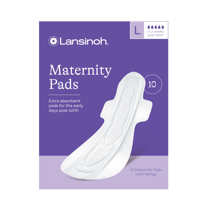 Lansinoh ypač sugeriantys paketai (L): 0-2 savaites po gimdymo Extra Absorbent, N10