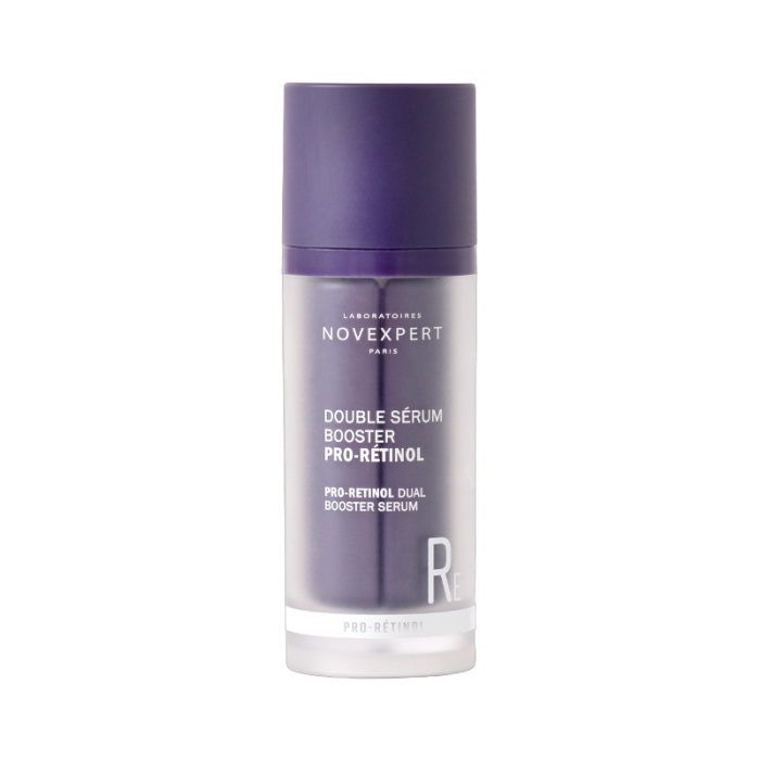 NOVEXPERT dvepojo poveikio serumas su bakučioliu+proretinoliu ir 10% AHA+PHA rūgštimis, 30 ml