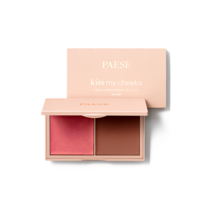 PAESE KISS MY CHEEKS kreminė kontūravimo paletė 01 WARM, 15g