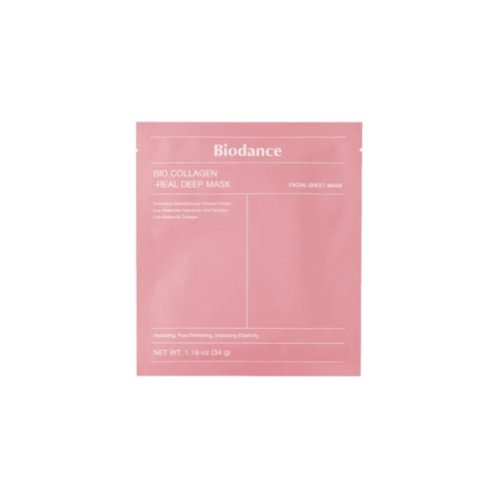 BIODANCE Bio-Collagen Real Deep hidrogelio veido kaukė su kolagenu, N1, 34 g