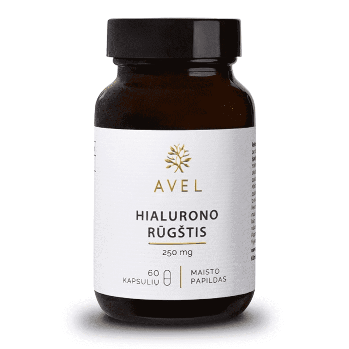 AVEL hialurono rūgštis, 60 kapsulių