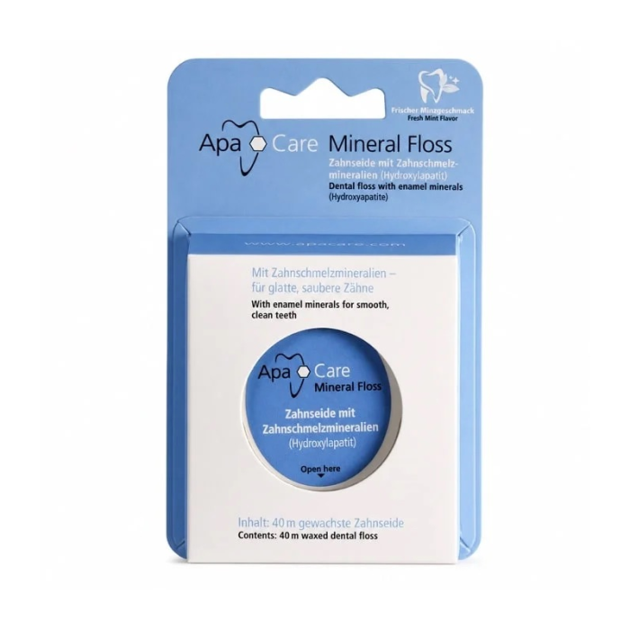 ApaCare Mineral Floss dantų siūlas, 40 m