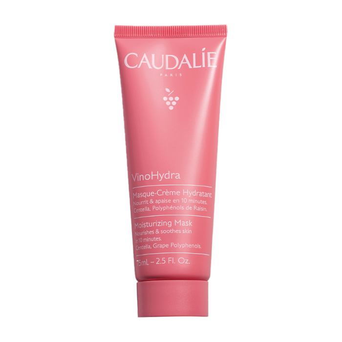 CAUDALIE Vinohydra Moisturizing Mask veido kaukė su hialuronu, 75 ml